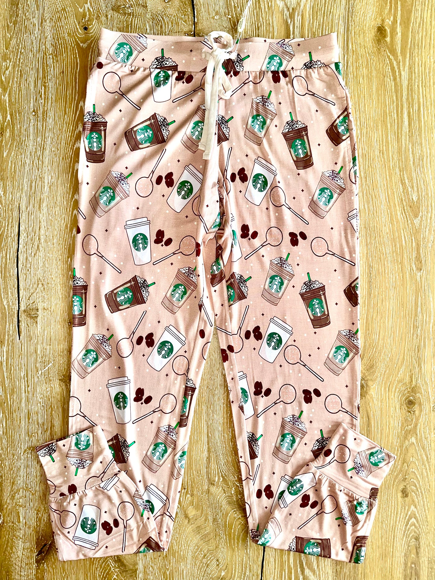 Women’s Bamboo Lounge Joggers- PINK DRINK