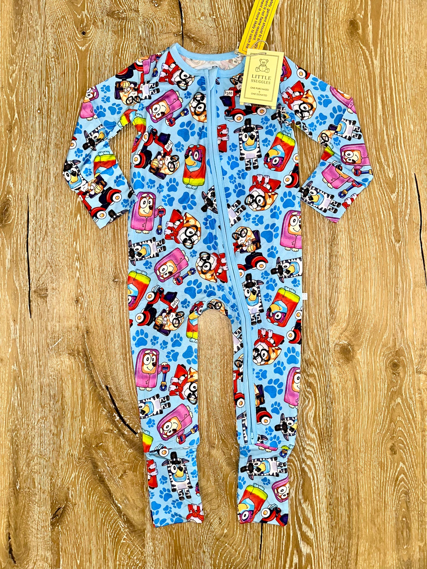 Bamboo Zippy Romper (CONNER)- OLDIE BUT GOODIES GRANNIES