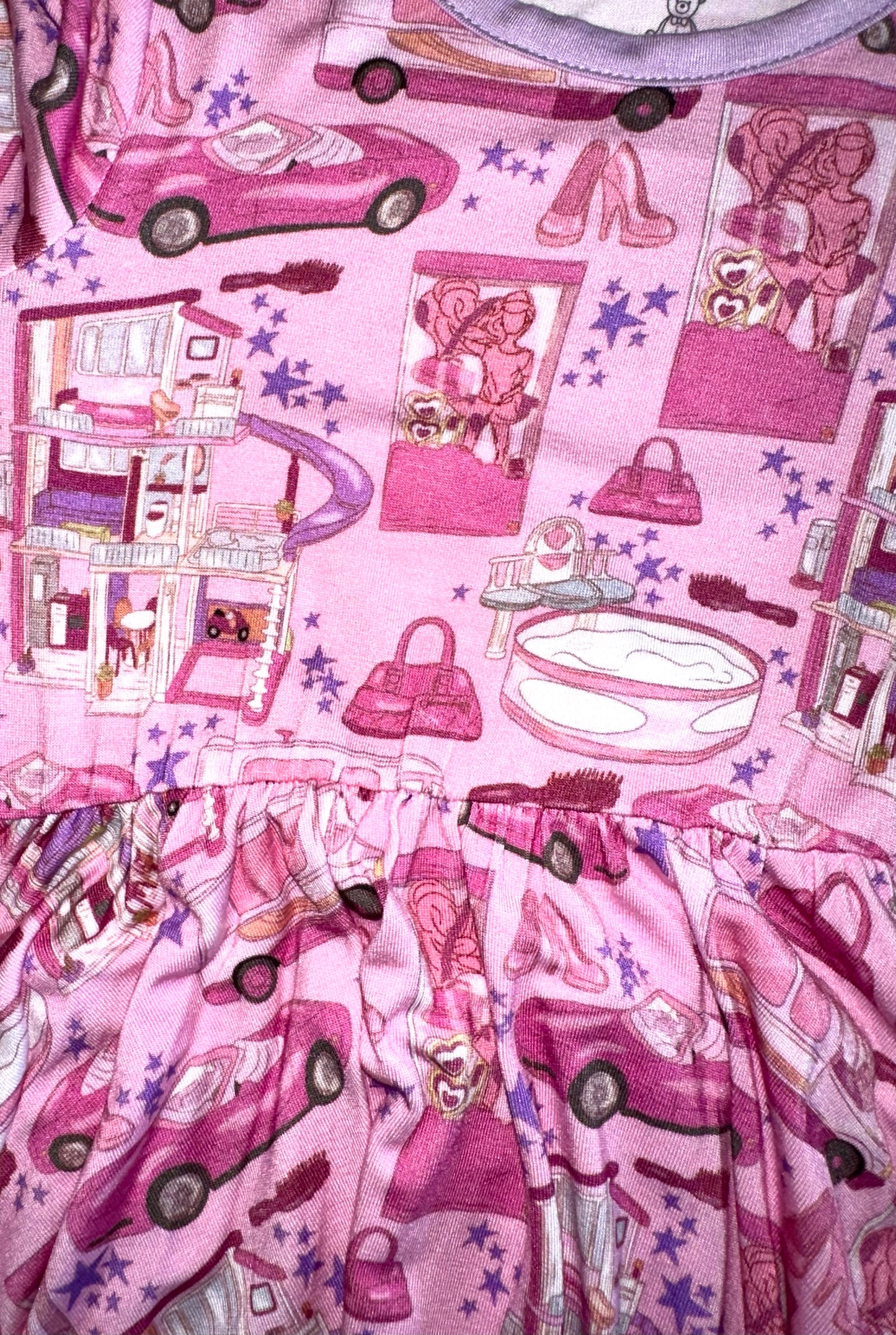 Girls Bamboo Twirl Dress- DREAM DOLL