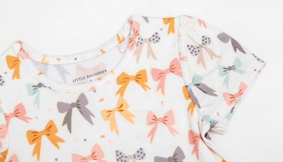 Bamboo Twirl Dress- BLOOMING BOWS