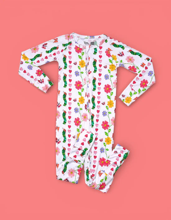 Dream Convertible Romper- ERIC CARLE LOVEBUG BLOOMS