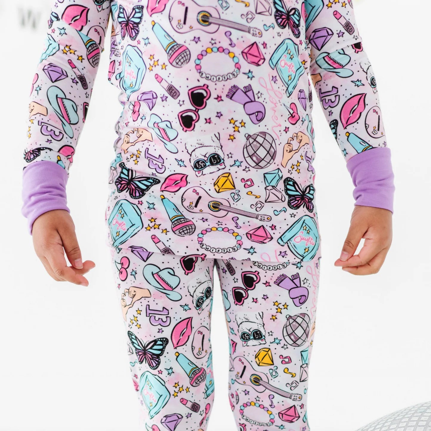 Kids 2pc Pajamas Long Sleeves and Pants- LOOK WHAT YOU MADE ME SNOOZE SWIFTIE