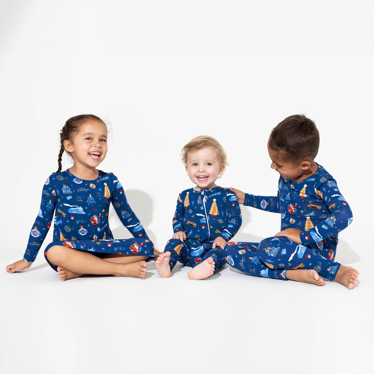 The Polar Express Bamboo Convertible Footie: 3-6 Months