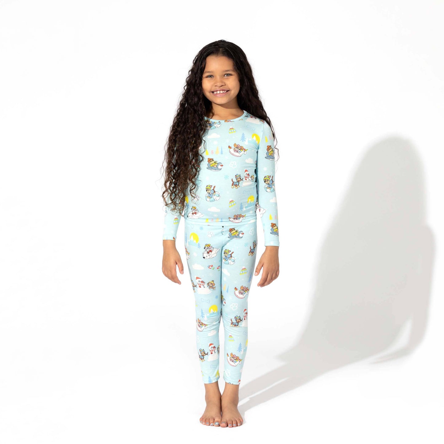 PAW Patrol Winter Kids Bamboo Pajamas: 5T
