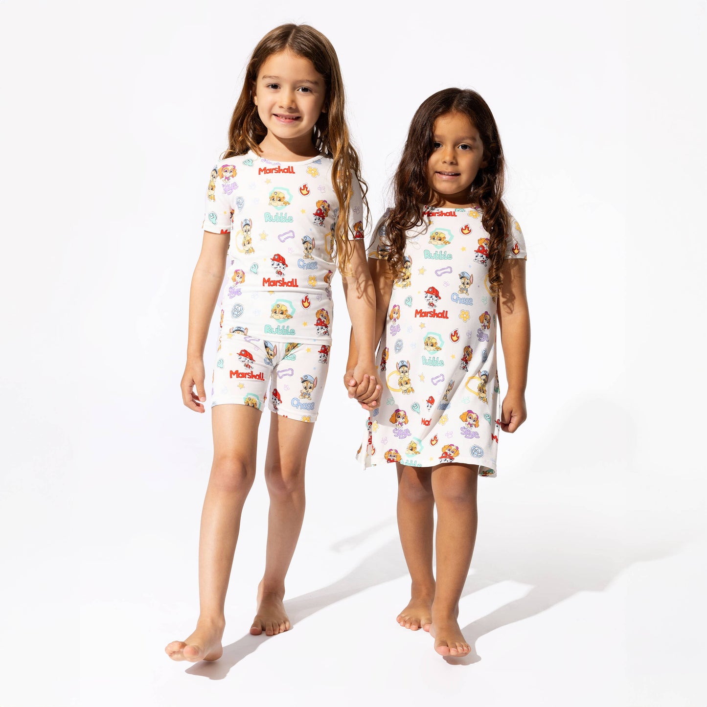 PAW Patrol: Playful Pups Bamboo Kids Pajama Short Set: 6Y