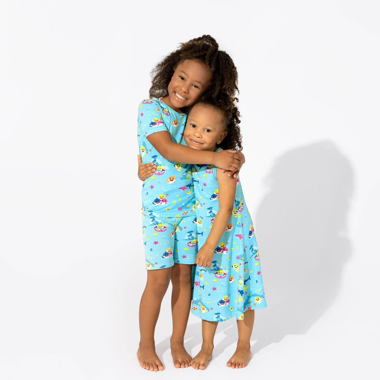 Baby Shark Kids Bamboo Short Set: 4T