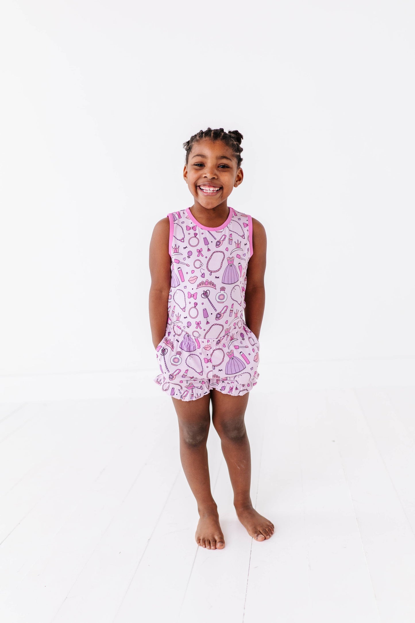 Sleeping Cutie Tank & Short Set Toddler/Kids