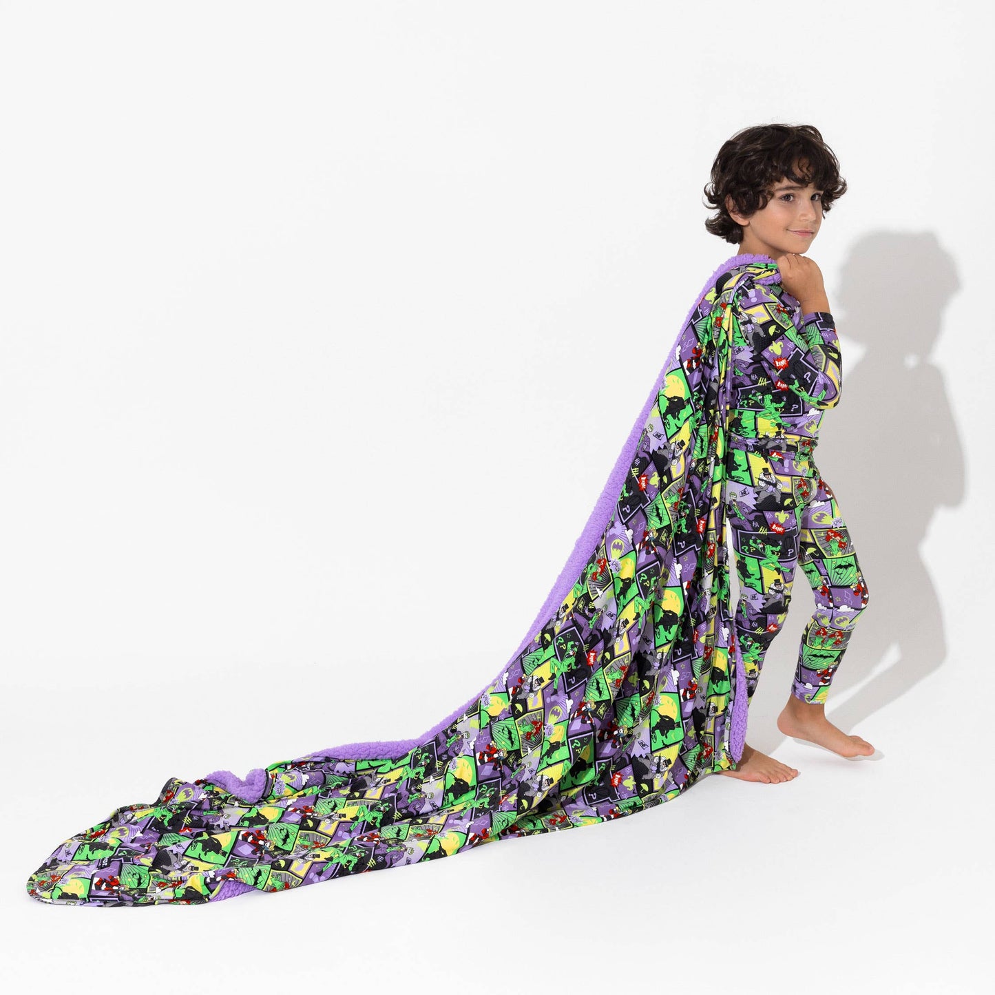 Batman Baddies Bamboo Kids Pajamas: 4T