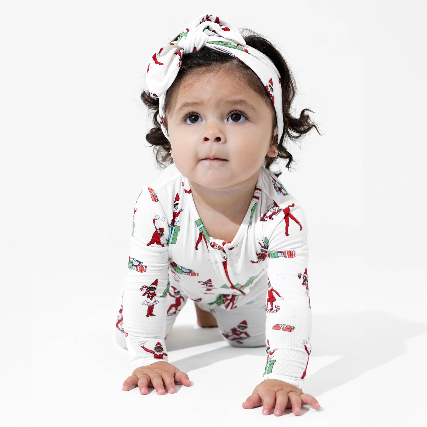 Christmas Pajamas: The Elf on the Shelf Bamboo Sleepwear: 3-6 Months