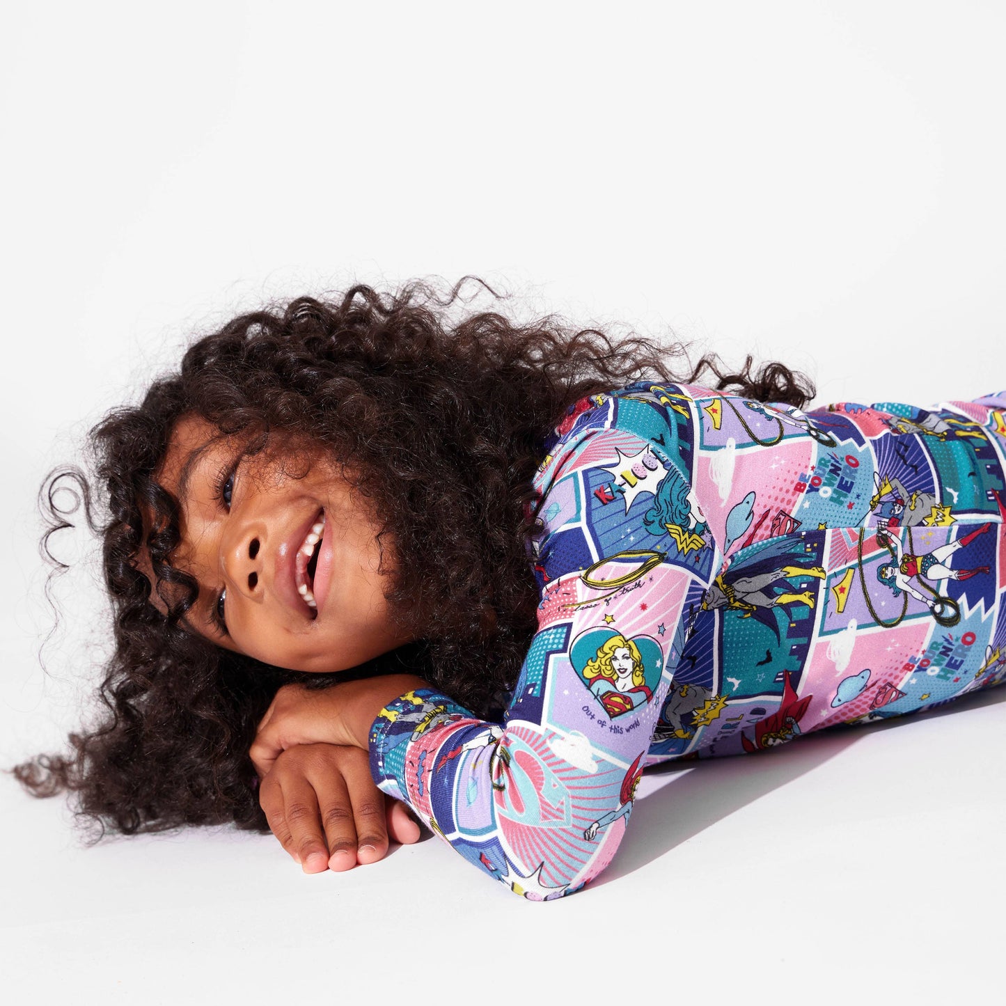 Justice League Heroines Bamboo Kids Pajamas: 5T