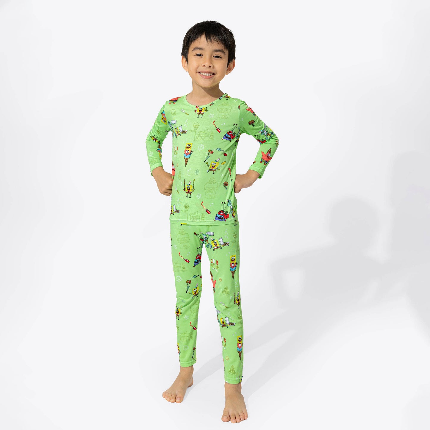SpongeBob Foodie Kids Bamboo Pajamas: 3T