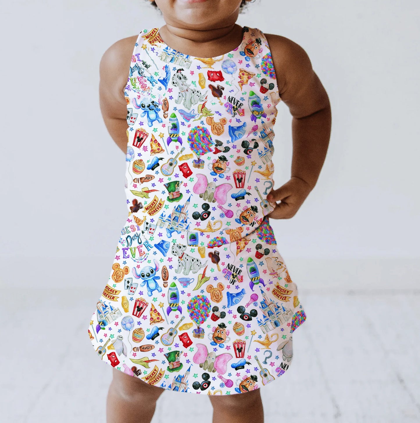 Girls Active Skort Set- FAV BEST DAY EVER