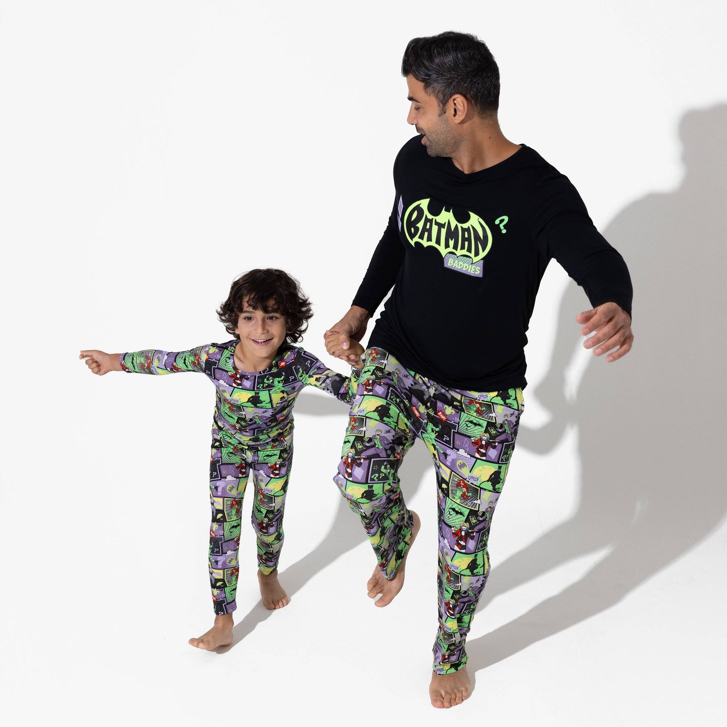 Batman Baddies Bamboo Kids Pajamas: 4T
