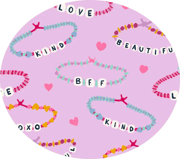 Girls Bamboo Slumber Dress OR Gown- SUMMER LOVE FRIENDS FOREVER