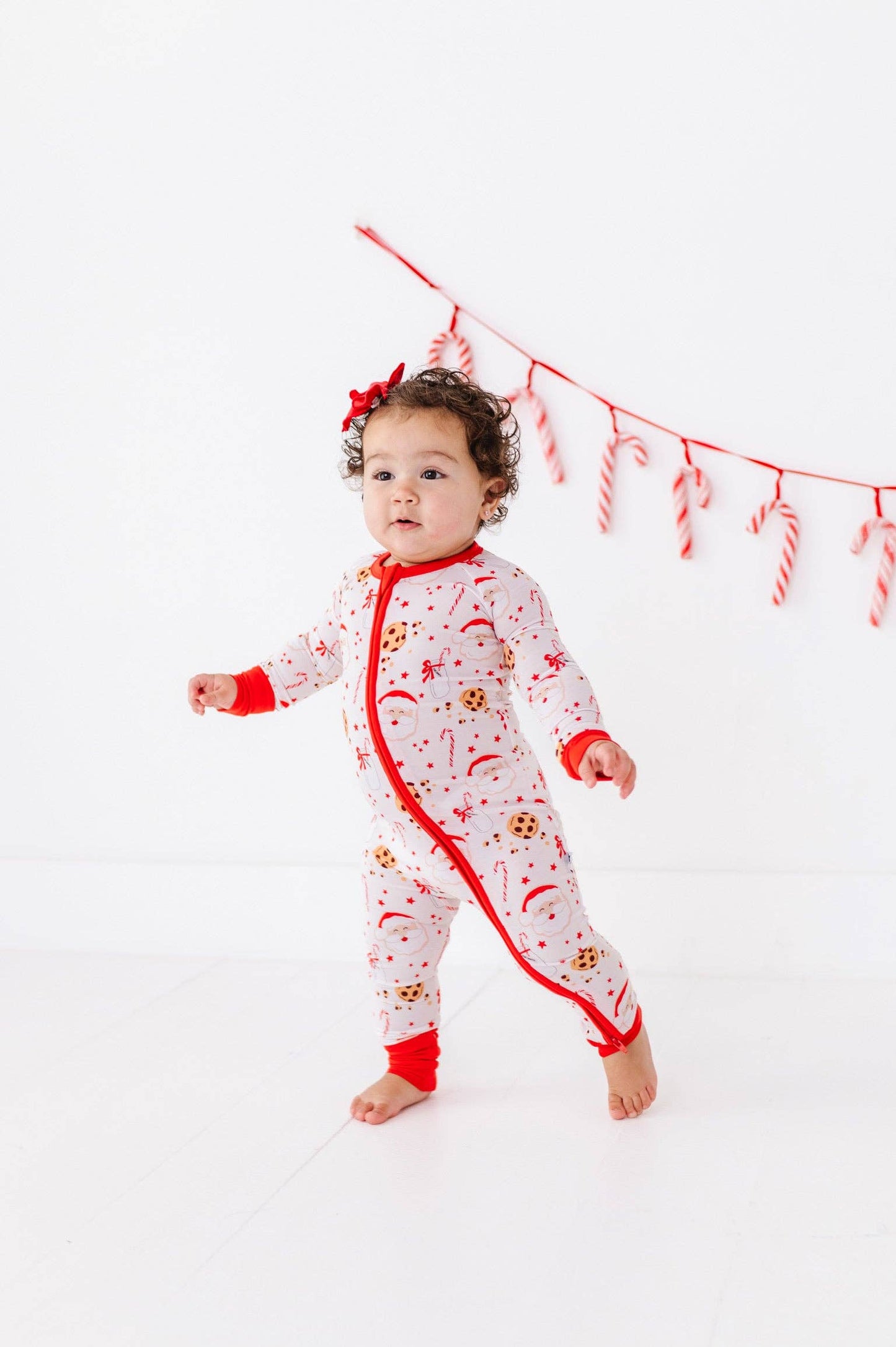Christmas Cookies Convertible Footies: 0-3 Months