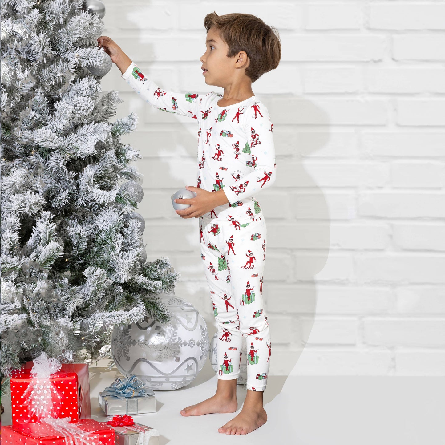 The Elf on the Shelf Bamboo Kids Pajamas: 4T