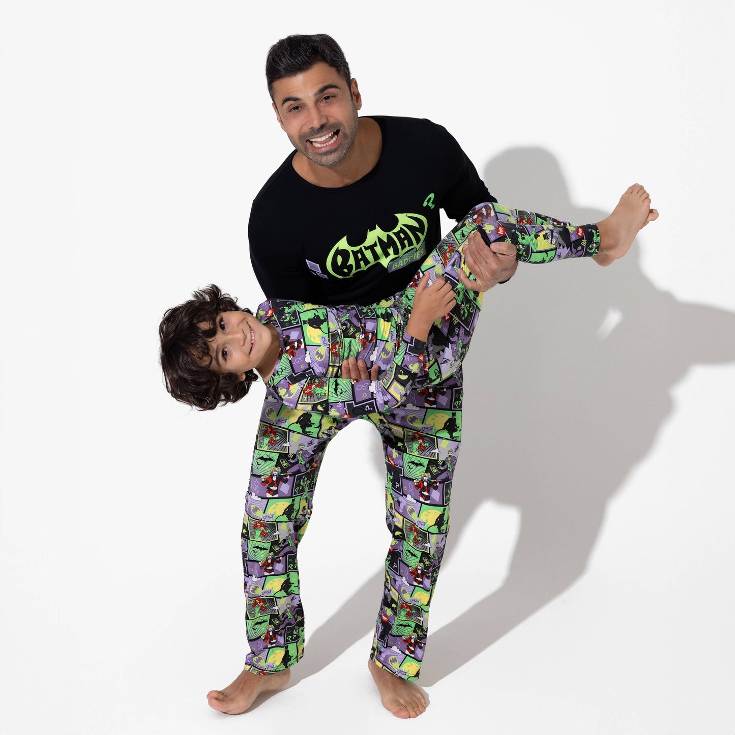 Batman Baddies Bamboo Kids Pajamas: 4T