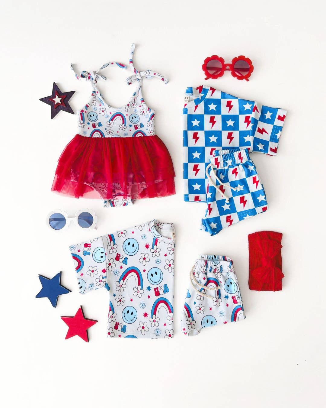 Kids' Shorts Set | Little Miss USA: 2T