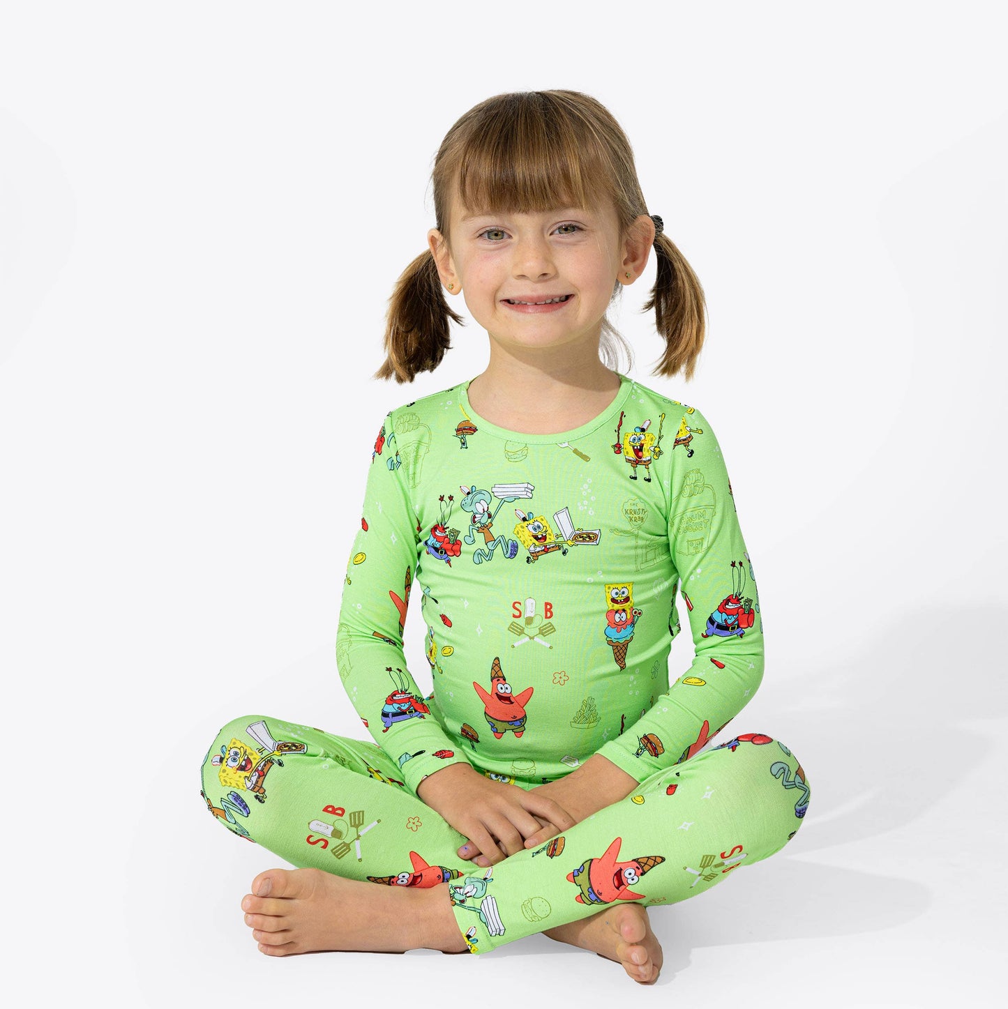 SpongeBob Foodie Kids Bamboo Pajamas: 3T