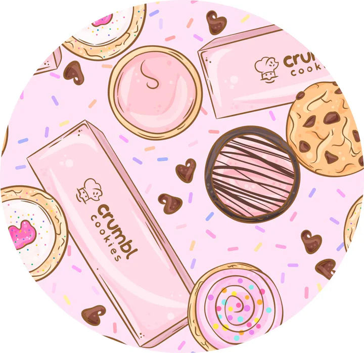 2 Layer Bamboo Blankets 50x50- COOKIE CRUMBS