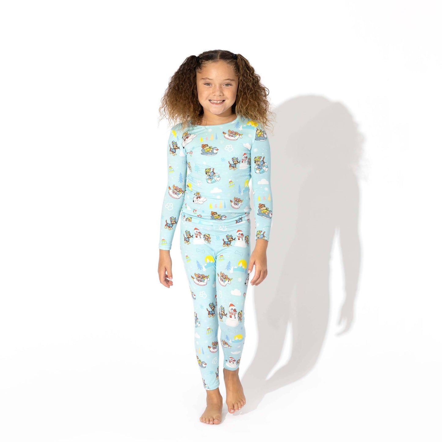 PAW Patrol Winter Kids Bamboo Pajamas: 5T