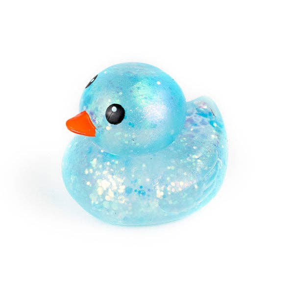 Sugah-Mals Glitter Ducks Sugar Stress Ball Squishies® Fidget Toy (1pc) Color Ships Assorted