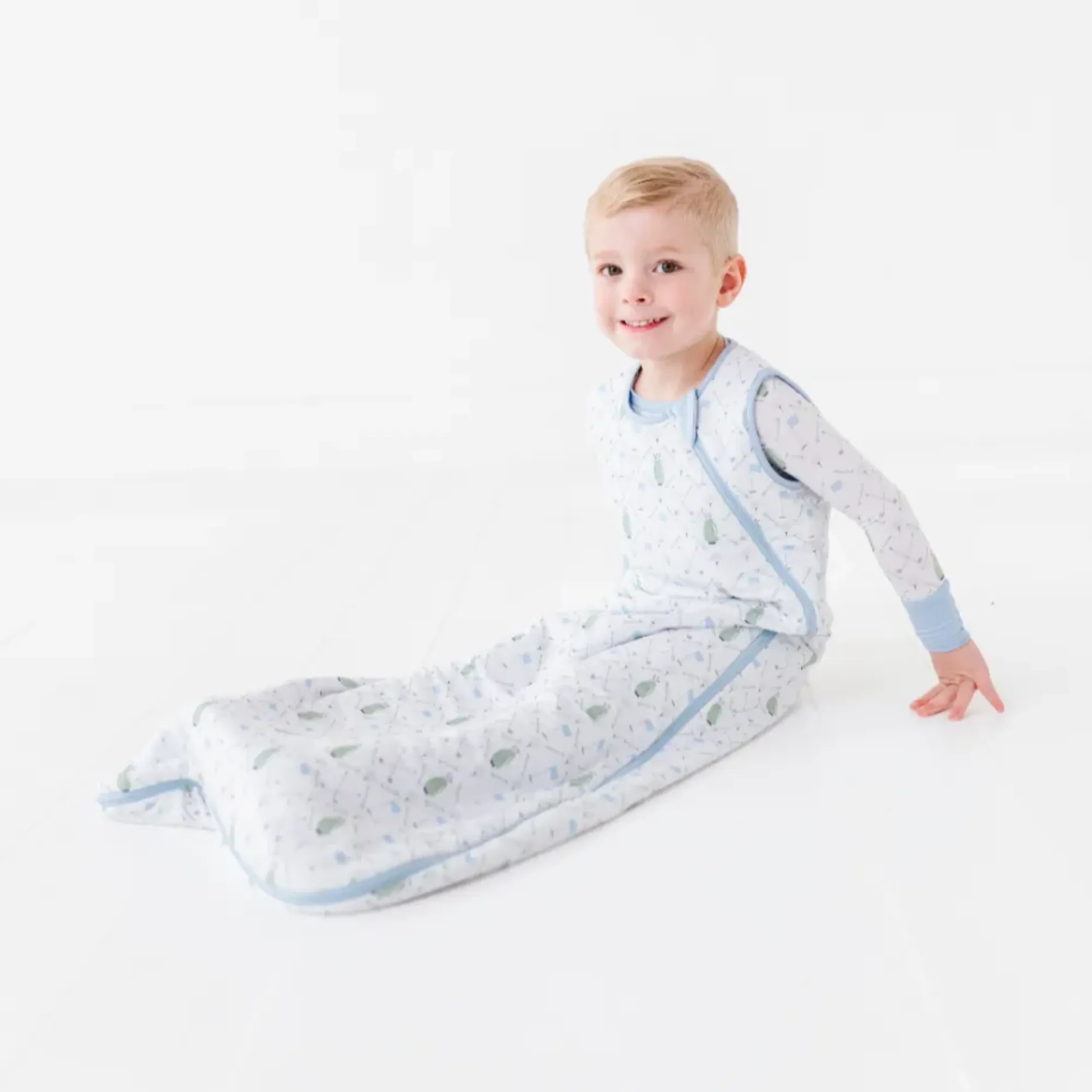 Dressed To the Tee Sleep Bag - Blue: 6-18 Months