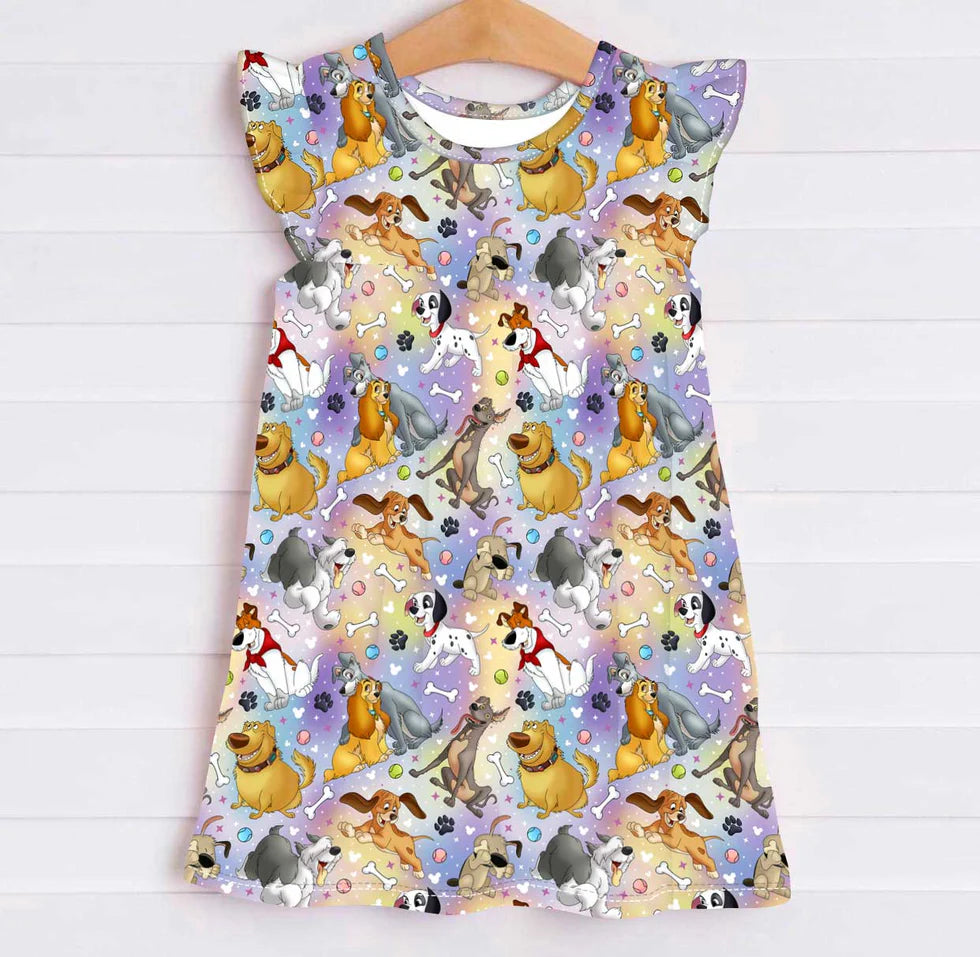 Girls Bamboo Dream Dress OR Gown- DAZZLING DUOS DOG TALES