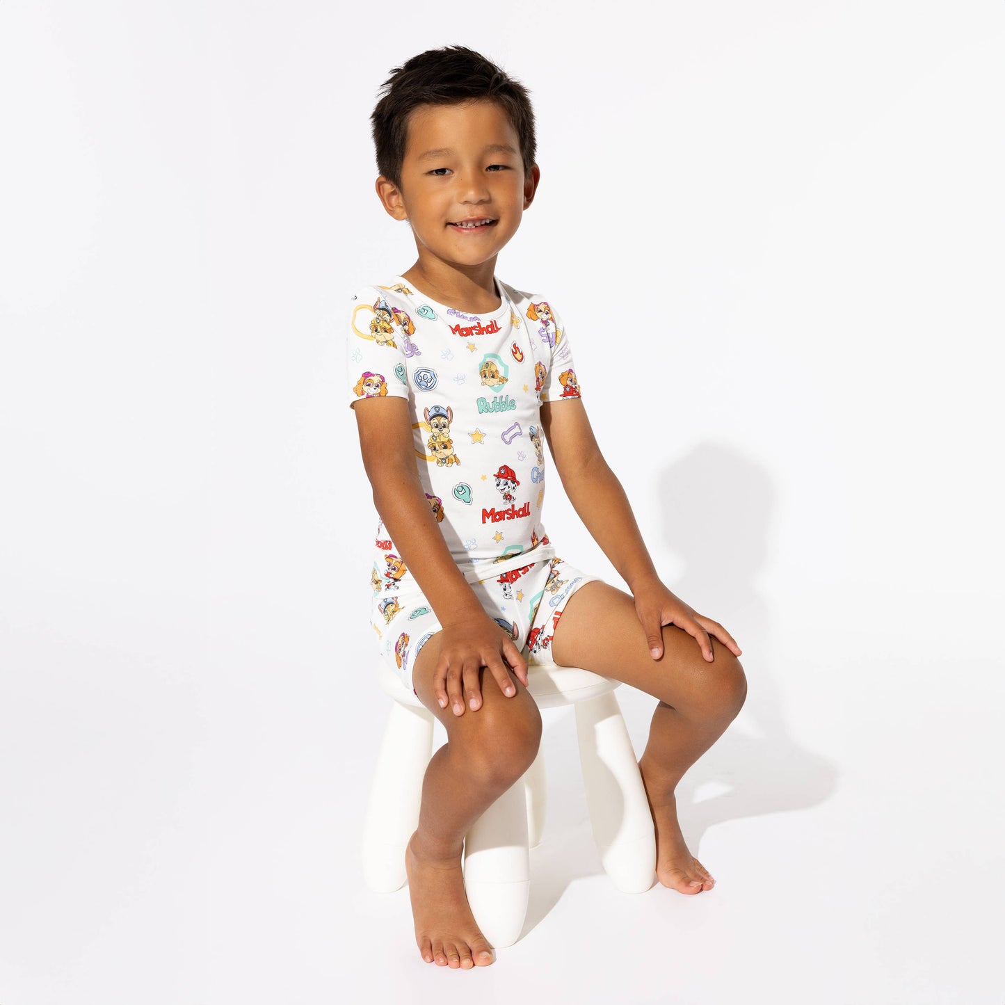 PAW Patrol: Playful Pups Bamboo Kids Pajama Short Set: 6Y