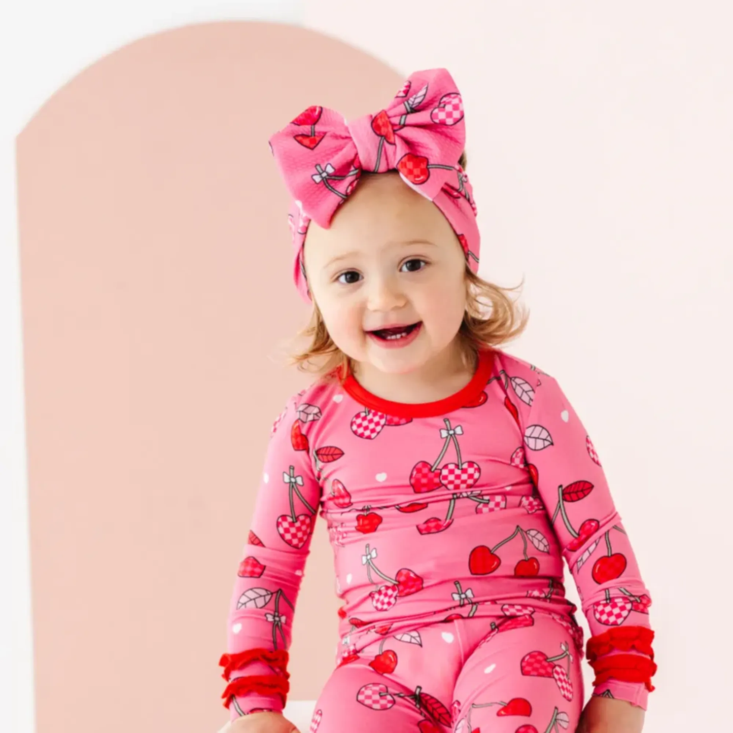 Cherry Biggie Bow: One Size