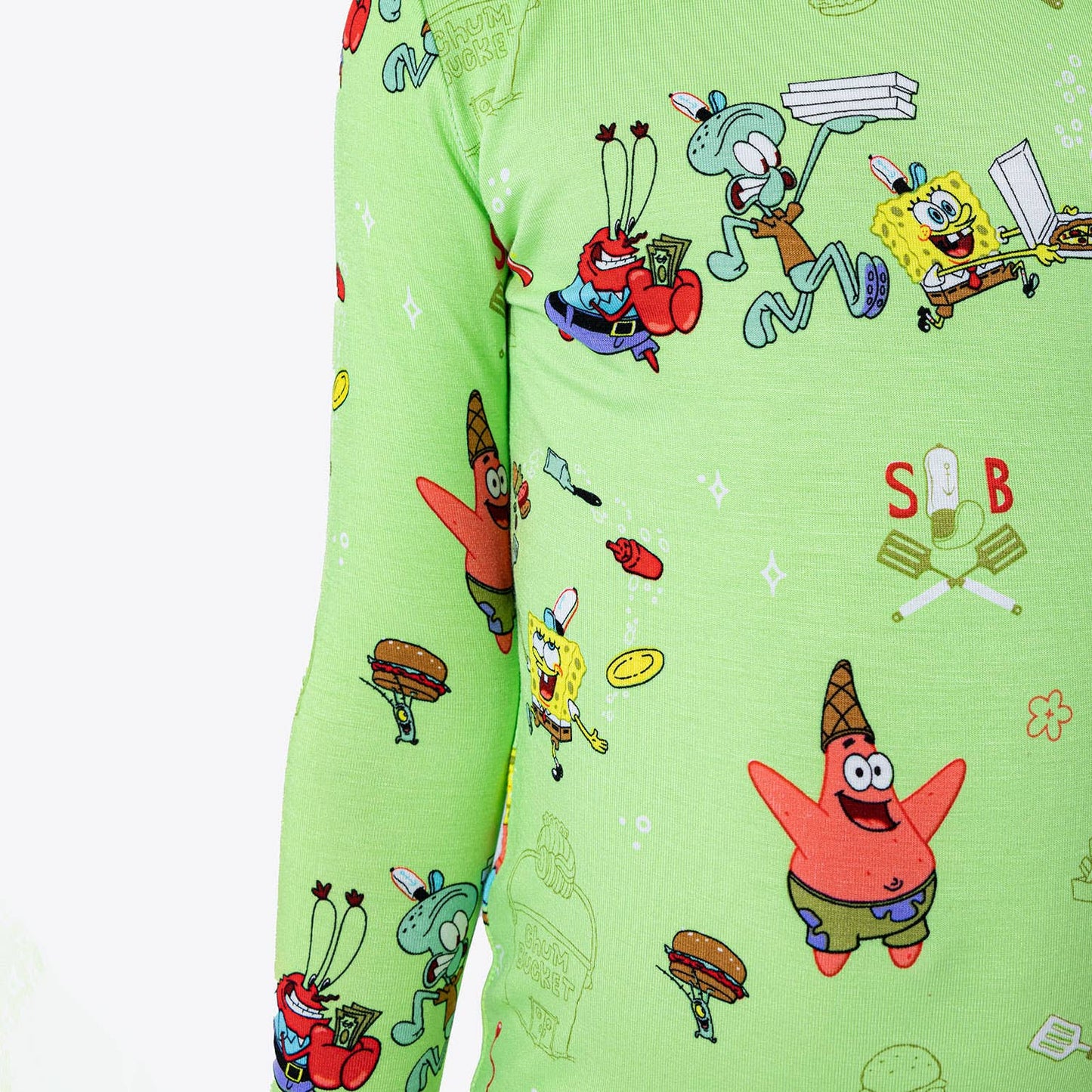 SpongeBob Foodie Kids Bamboo Pajamas: 3T