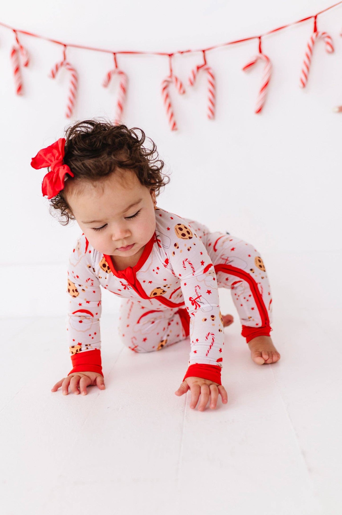 Christmas Cookies Convertible Footies: 3-6 Months
