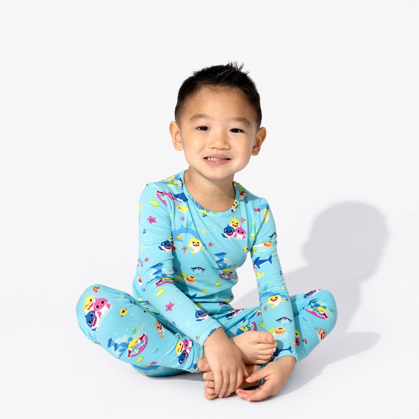 Baby Shark Kids Bamboo Pajamas: 18-24 Months