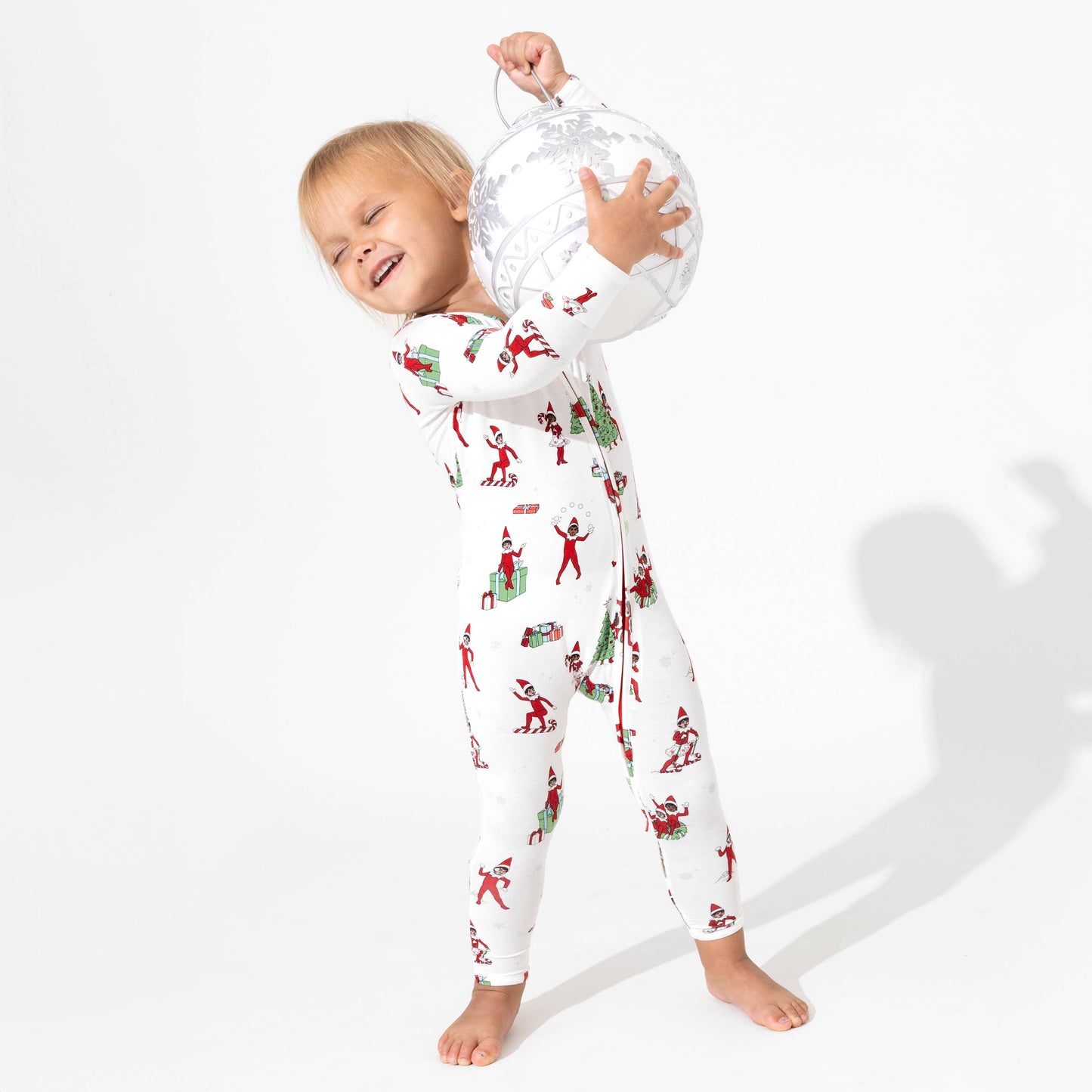 Christmas Pajamas: The Elf on the Shelf Bamboo Sleepwear: 3-6 Months