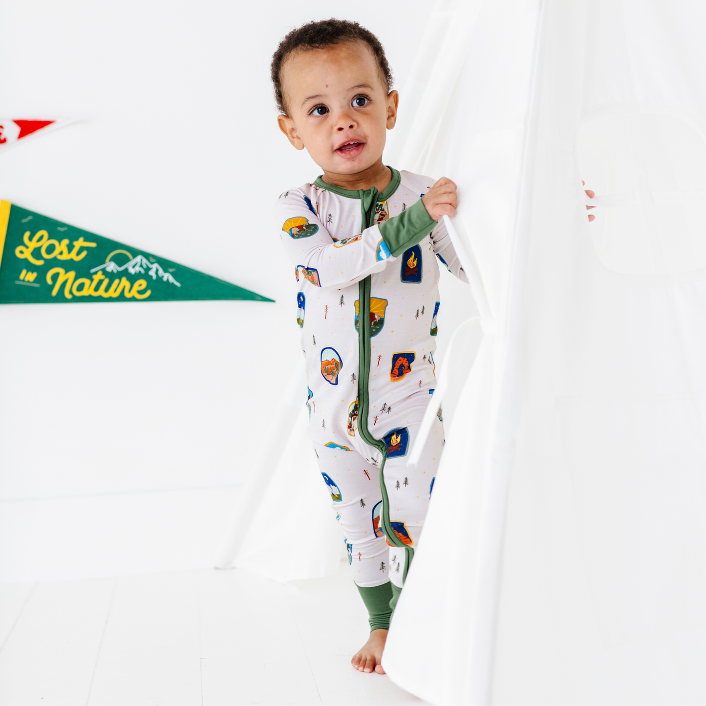 Parks & Rest Convertible Footies: 12-18 Months