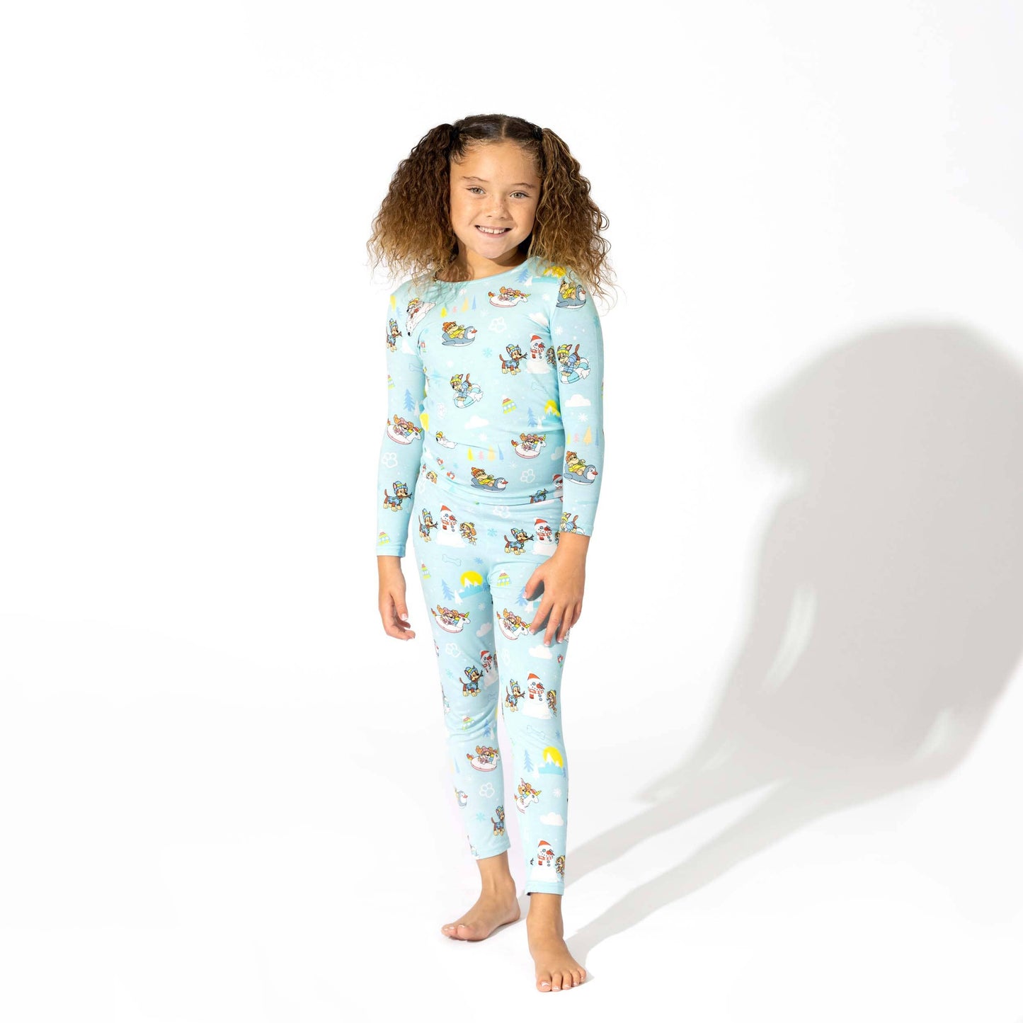 PAW Patrol Winter Kids Bamboo Pajamas: 5T