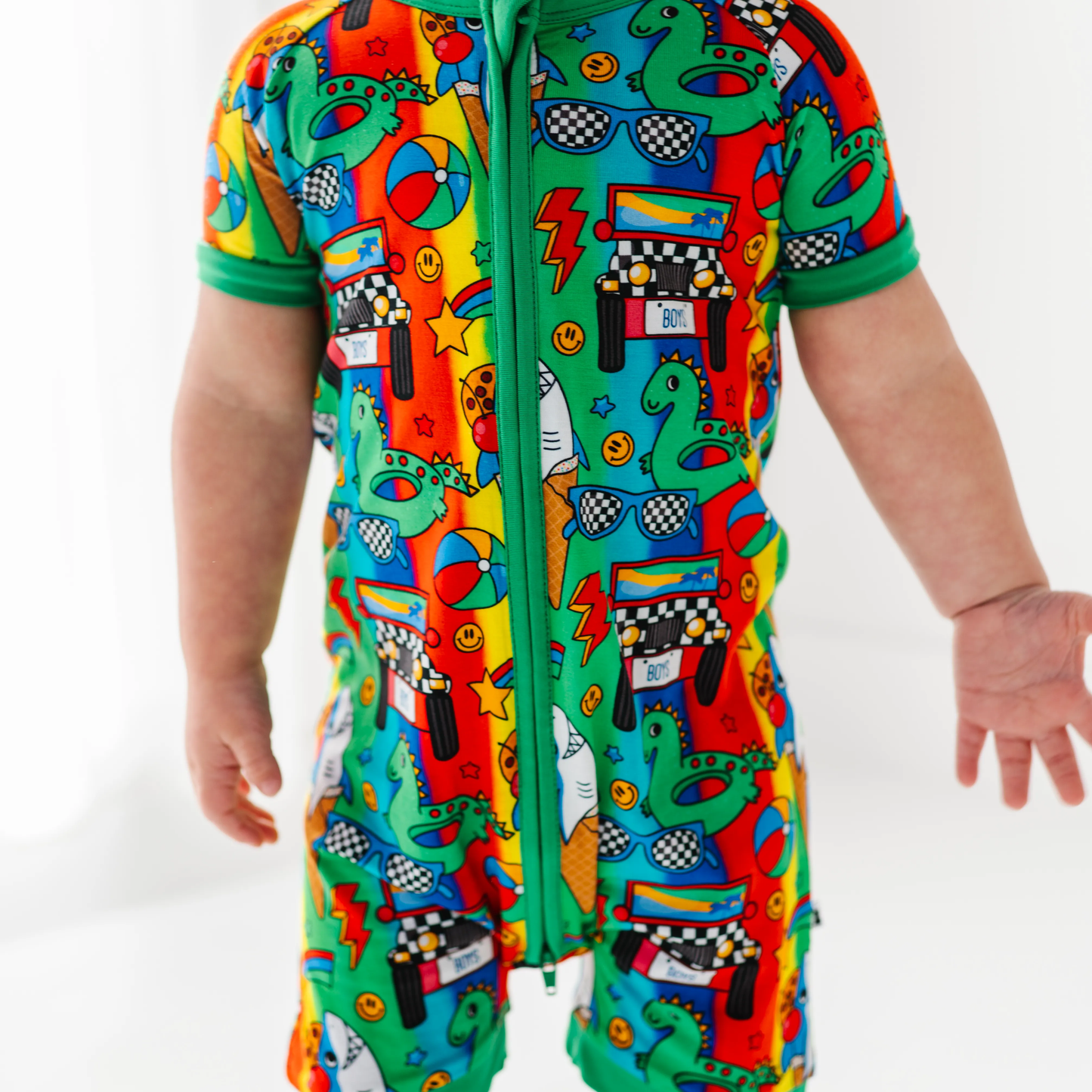 Boy Rocket Lion Shorties: 18-24 Months
