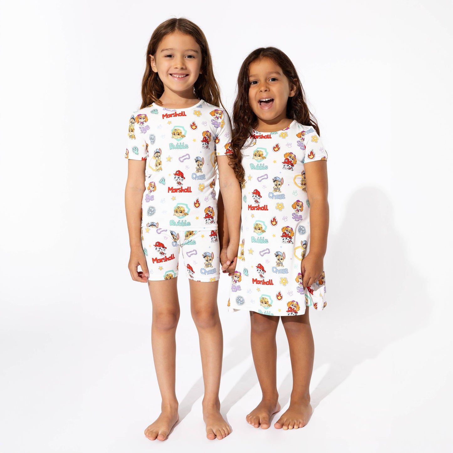 PAW Patrol: Playful Pups Bamboo Kids Pajama Short Set: 6Y