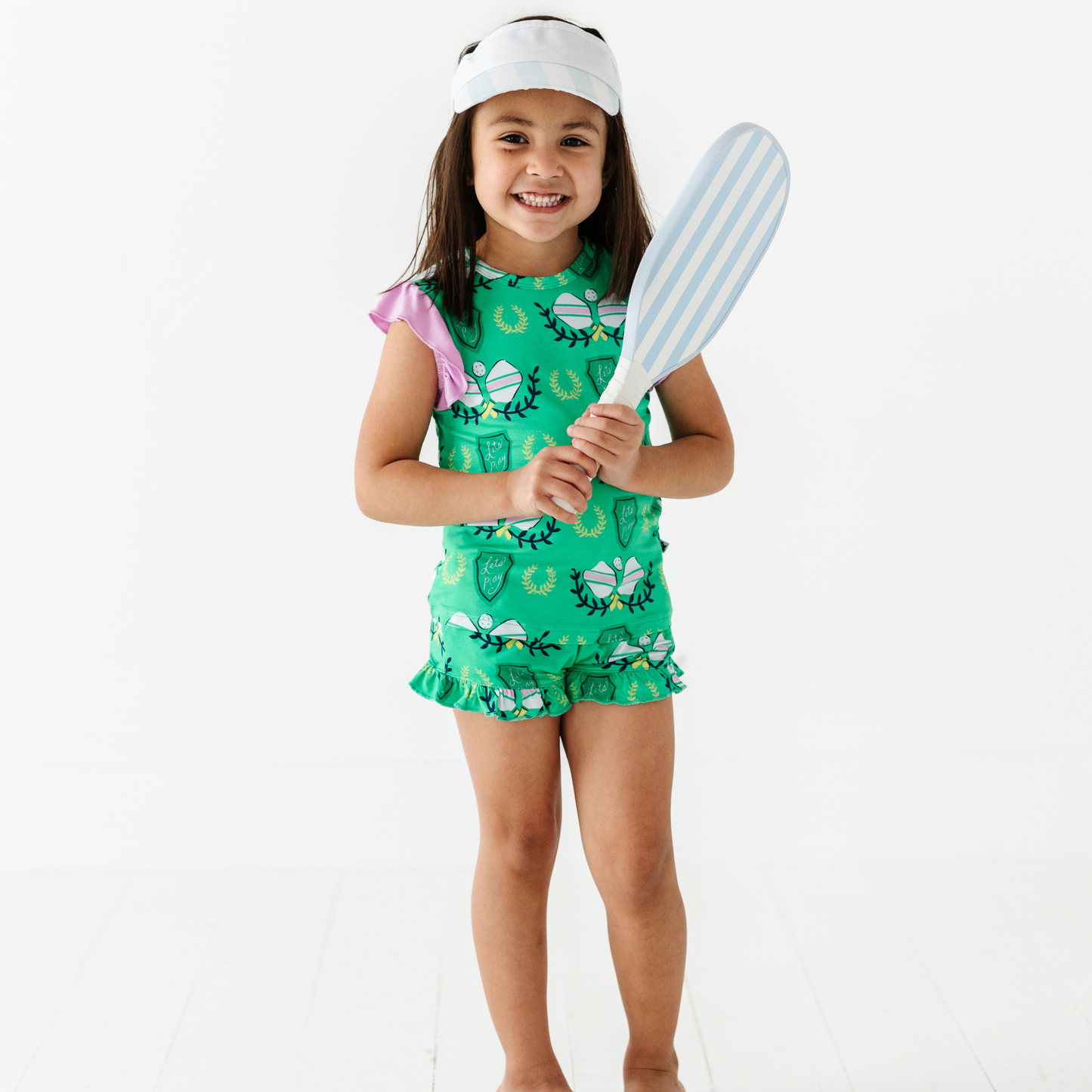 In a Pickle(ball) Short Set Toddler/Kids: 9/10Y