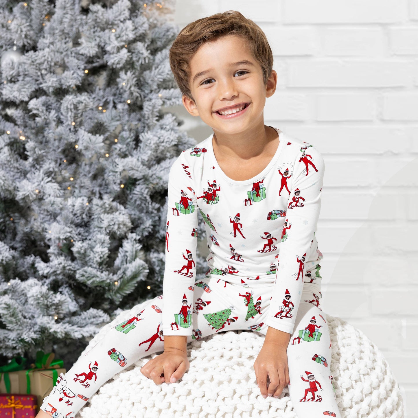 The Elf on the Shelf Bamboo Kids Pajamas: 4T