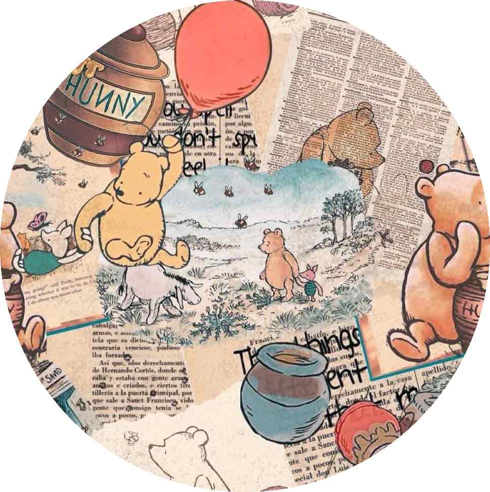 Bamboo (Connor) Zippy Romper- VINTAGE TALES WINNIE THE POOH