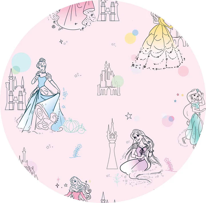 3 Layer Bamboo Blanket- LARGE QUILTED 60X80 -PRINCESS CASTLES