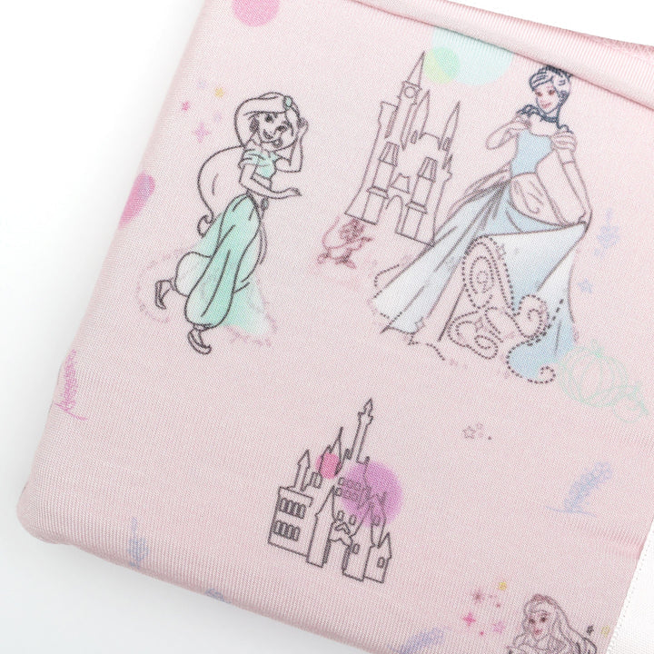 3 Layer Bamboo Blanket- LARGE QUILTED 60X80 -PRINCESS CASTLES