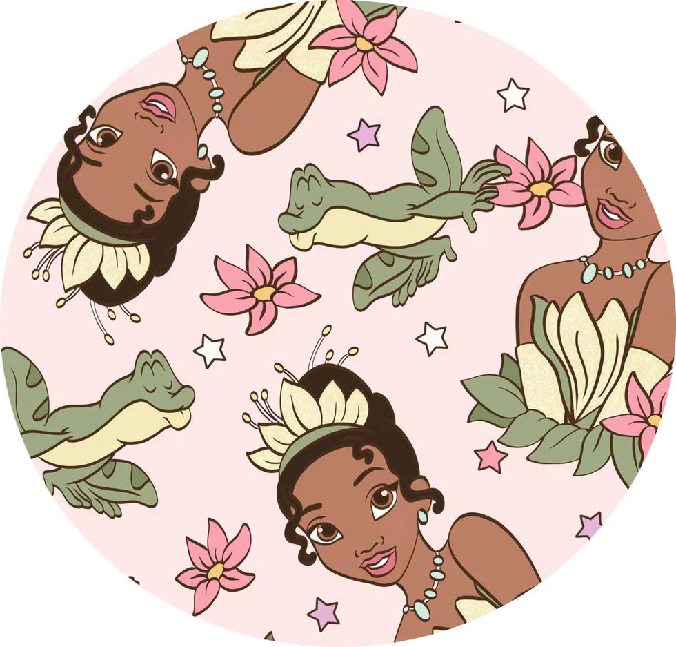 Bamboo Short Sleeve Peplum Set- PARK FUN PRINCESS TIANA