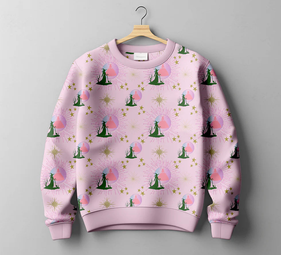 Women's Crew Neck Sweatshirt- FANTASY WICKED