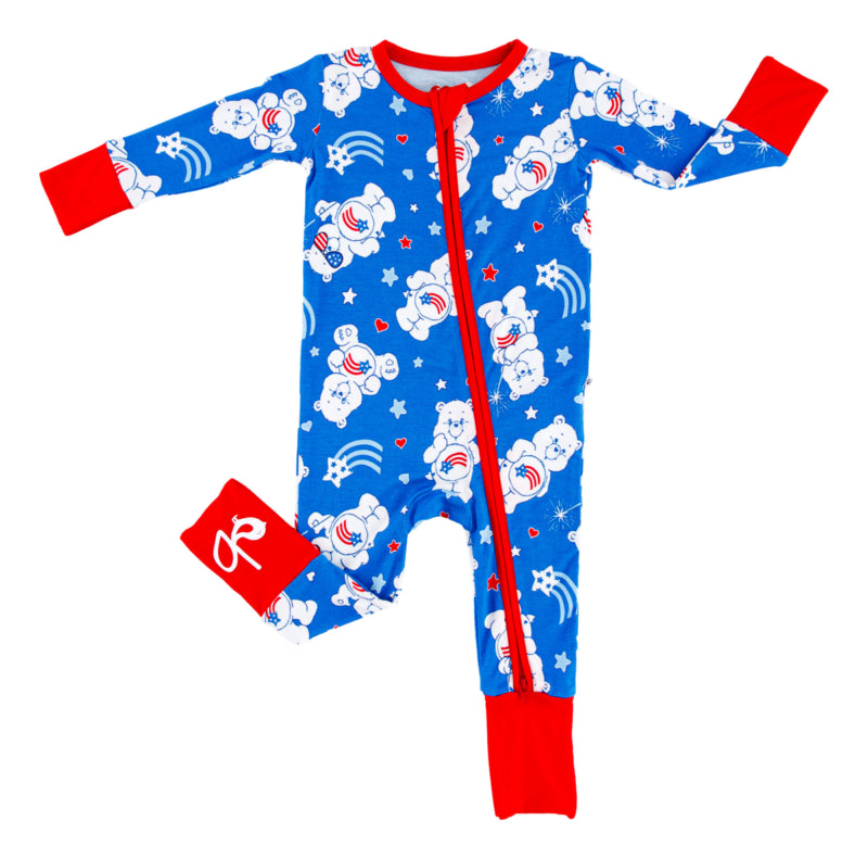 Bamboo Convertible Romper- CARE BEARS AMERICA CARES