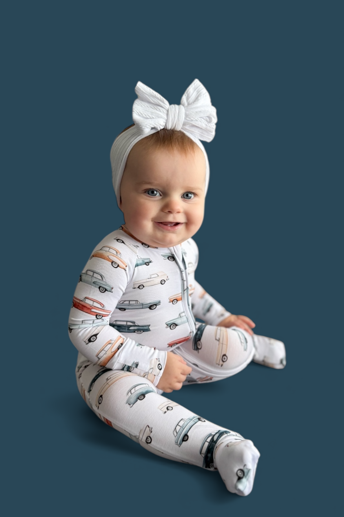 RETRO RIDES DREAM ROMPER: Preemie