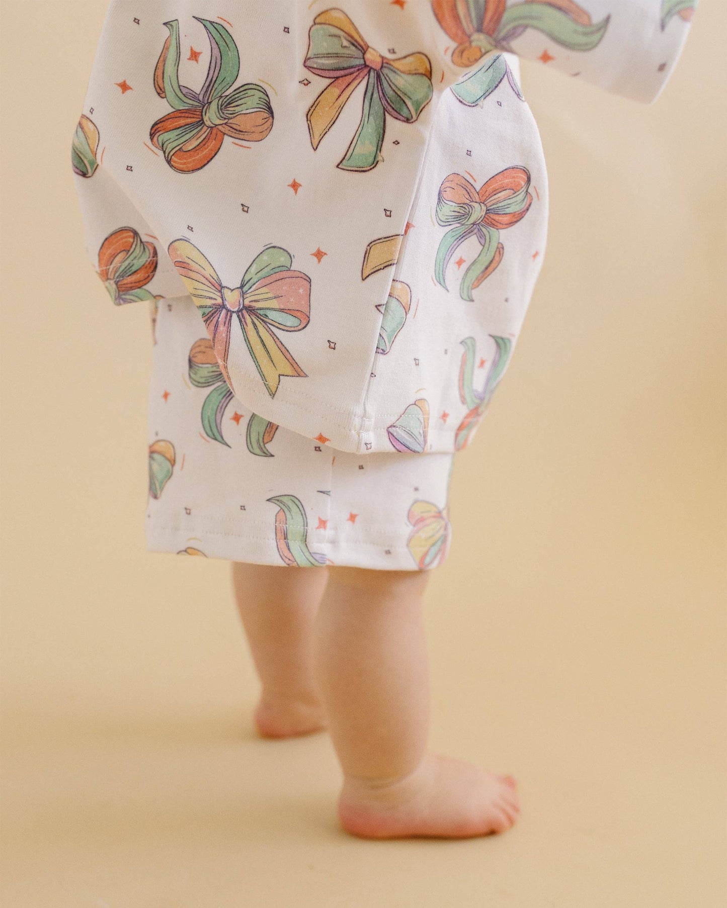 Baby & Kids Shorts Set | Happy Bows: 4T