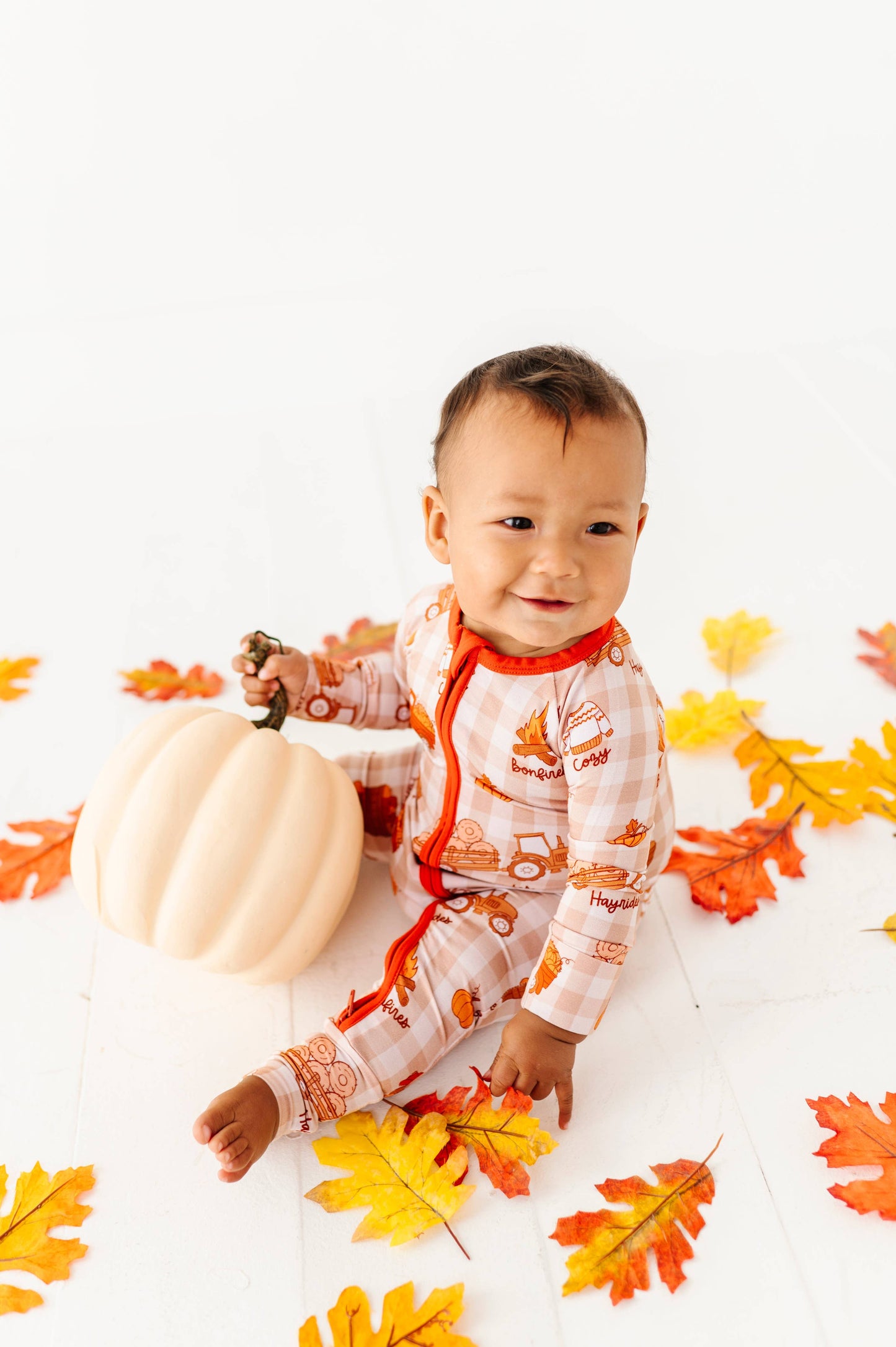 Harvest Hayride Convertible Footies