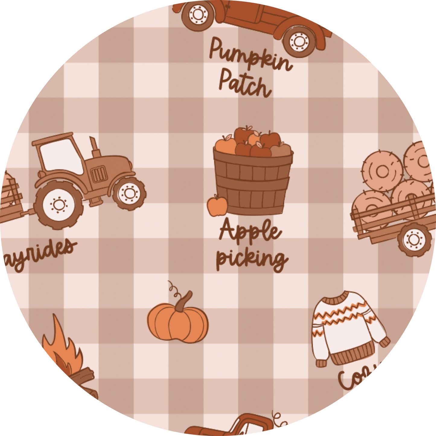 Harvest Hayride Kids Pajamas: 3T